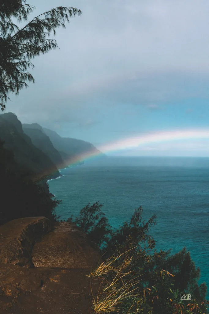 Double Rainbow by Max Blakesberg Studios. SKU 92681h. Archival Giclee Fine art print for wall decor.