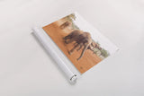 Elephant Race by Max Blakesberg Studios. shown as a rolled paper print. Available as archival giclee rolled canvas, fine art paper, or poster print. SKU 93614i.