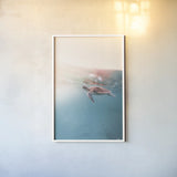 Float On by Max Blakesberg Studios. shown as a paper print in a white frame. Available as a archival giclee rolled canvas, fine art paper, or poster print. SKU 92682h.