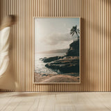 Happy in Hawaii by Max Blakesberg Studios. shown as over sized large wall art. Available as an archival giclee rolled canvas, fine art paper, or poster print. SKU 95340h.