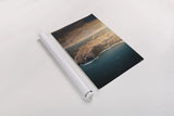 Hawaii from Above by Max Blakesberg Studios. shown as a rolled paper print. Available as archival giclee rolled canvas, fine art paper, or poster print. SKU 91914h.
