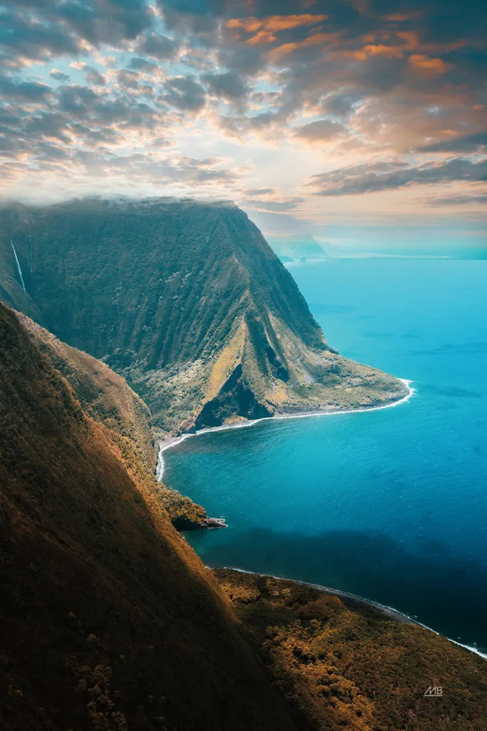 Hawaiian Coast by Max Blakesberg Studios. SKU 91848h. Archival Giclee Fine art print for wall decor.