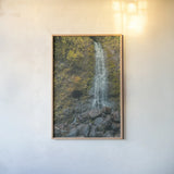 Hawaiian Hideaway by Max Blakesberg Studios. shown as a paper print in a natural frame. Available as a archival giclee rolled canvas, fine art paper, or poster print. SKU 91393h.