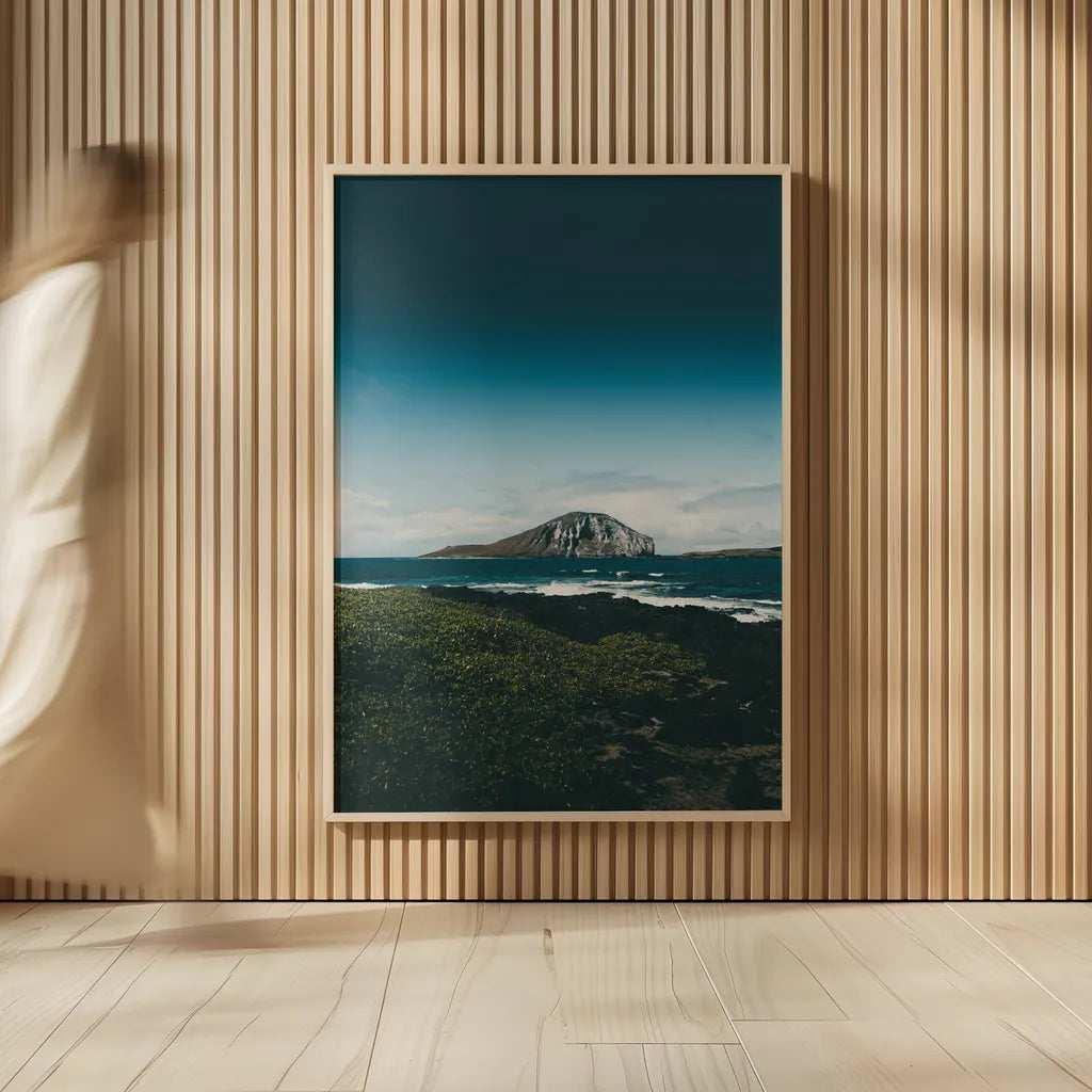Hawaiian Mood by Max Blakesberg Studios. shown as over sized large wall art. Available as an archival giclee rolled canvas, fine art paper, or poster print. SKU 90886h.