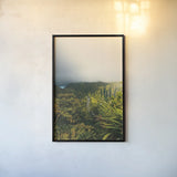 Hawaiian Tropics by Max Blakesberg Studios. shown as a paper print in a black flame. Available as a archival giclee rolled canvas, fine art paper, or poster print. SKU 91847h.