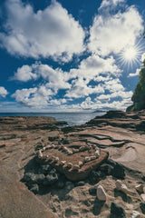 Heart of Hawaii by Max Blakesberg Studios. SKU 90980h. Archival Giclee Fine art print for wall decor.