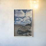 Heart of Hawaii by Max Blakesberg Studios. shown as a paper print in a white frame. Available as a archival giclee rolled canvas, fine art paper, or poster print. SKU 90980h.