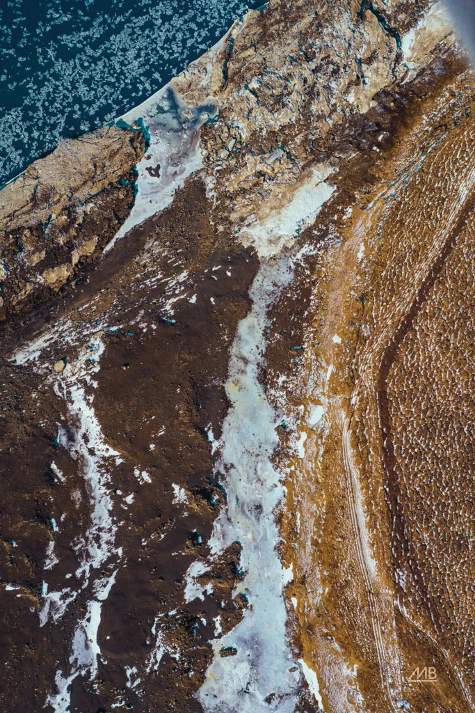 Iceland From Above II by Max Blakesberg Studios. SKU 90839h. Archival Giclee Fine art print for wall decor.