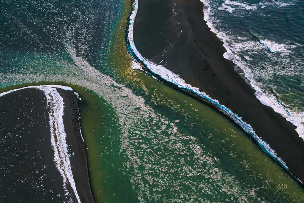 Iceland Shores I by Max Blakesberg Studios. SKU 90840i. Archival Giclee Fine art print for wall decor.