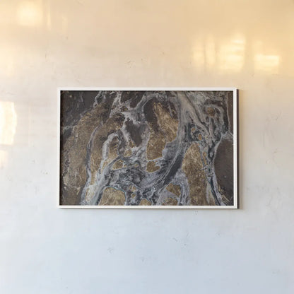 Over Iceland by Max Blakesberg Studios. shown as a paper print in a white frame. Available as a archival giclee rolled canvas, fine art paper, or poster print. SKU 92811i.