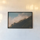 Rainbow over Hawaii by Max Blakesberg Studios. shown as a paper print in a black flame. Available as a archival giclee rolled canvas, fine art paper, or poster print. SKU 93618i.