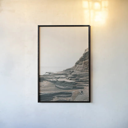 Rocky Shore Hawaii by Max Blakesberg Studios. shown as a paper print in a black flame. Available as a archival giclee rolled canvas, fine art paper, or poster print. SKU 90842h.