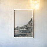 Rocky Shore Hawaii by Max Blakesberg Studios. shown as a paper print in a white frame. Available as a archival giclee rolled canvas, fine art paper, or poster print. SKU 90842h.