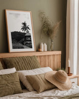 Sea Breeze I by Max Blakesberg Studios. shown as a paper print in a natural frame. Available as a archival giclee rolled canvas, fine art paper, or poster print. SKU 103356h.