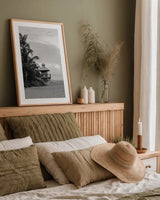 Sea Breeze II by Max Blakesberg Studios. shown as a paper print in a natural frame. Available as a archival giclee rolled canvas, fine art paper, or poster print. SKU 103357h.