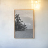 Sea Breeze II by Max Blakesberg Studios. shown as a paper print in a natural frame. Available as a archival giclee rolled canvas, fine art paper, or poster print. SKU 103357h.