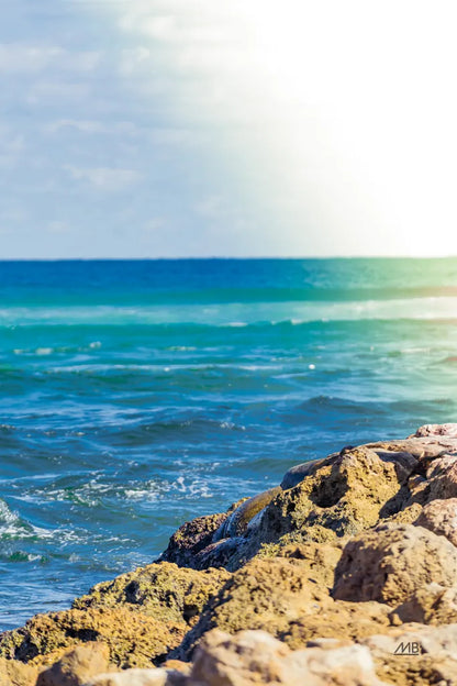 Serene Sea by Max Blakesberg Studios. SKU 93622h. Archival Giclee Fine art print for wall decor.