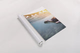 Sunny Swim by Max Blakesberg Studios. shown as a rolled paper print. Available as archival giclee rolled canvas, fine art paper, or poster print. SKU 92684h.