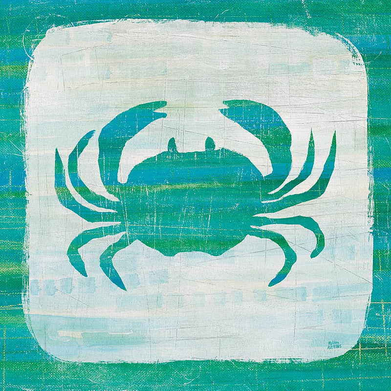 Ahoy V Blue Green by Melissa Averinos. SKU 27277a. Archival Giclee Fine art print for wall decor.