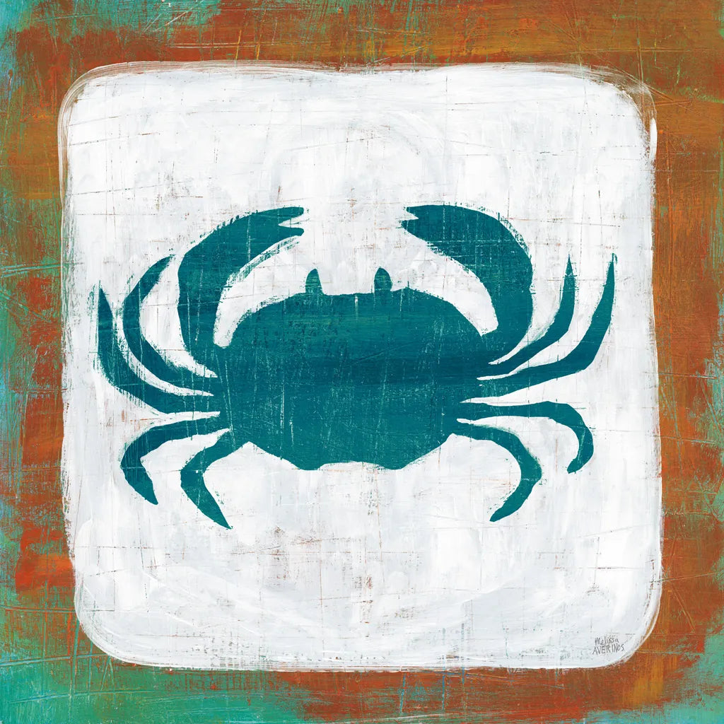 Ahoy V Red Blue by Melissa Averinos. SKU 27698a. Archival Giclee Fine art print for wall decor.