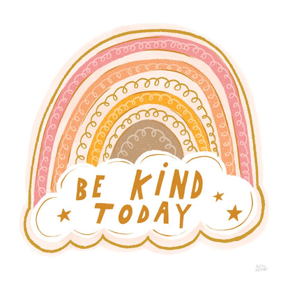 Be Kind Today by Melissa Averinos. SKU 59983a. Archival Giclee Fine art print for wall decor.