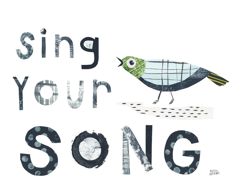 Bird Words III by Melissa Averinos
