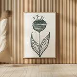 Bloom Town II by Melissa Averinos. shown as over sized large wall art. Available as an archival giclee rolled canvas, fine art paper, or poster print. SKU 34013h.