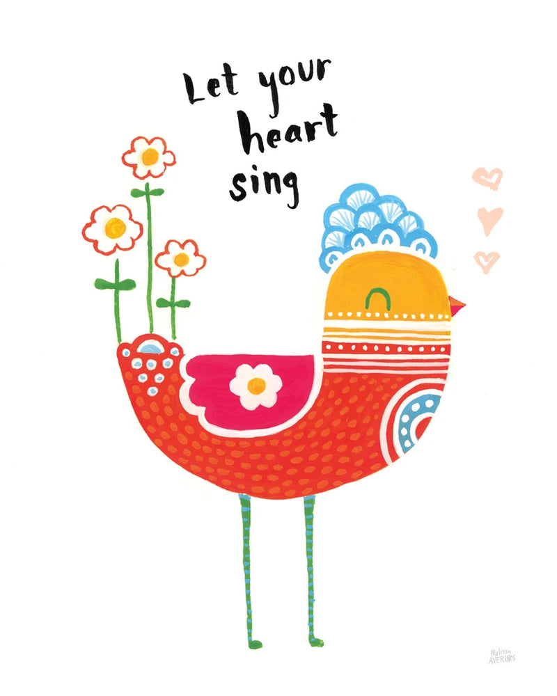 Blossom Birds III by Melissa Averinos