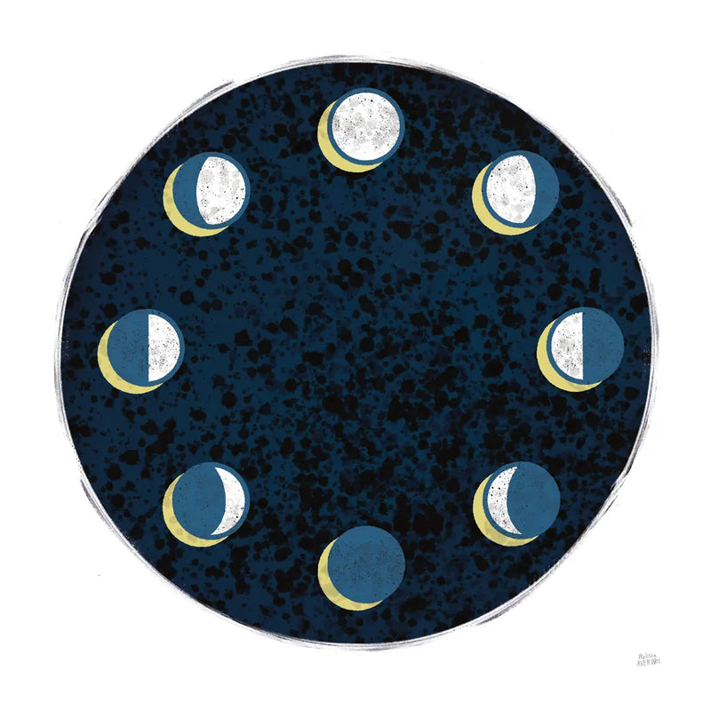 Celestial Map by Melissa Averinos. SKU 65379a. Archival Giclee Fine art print for wall decor.