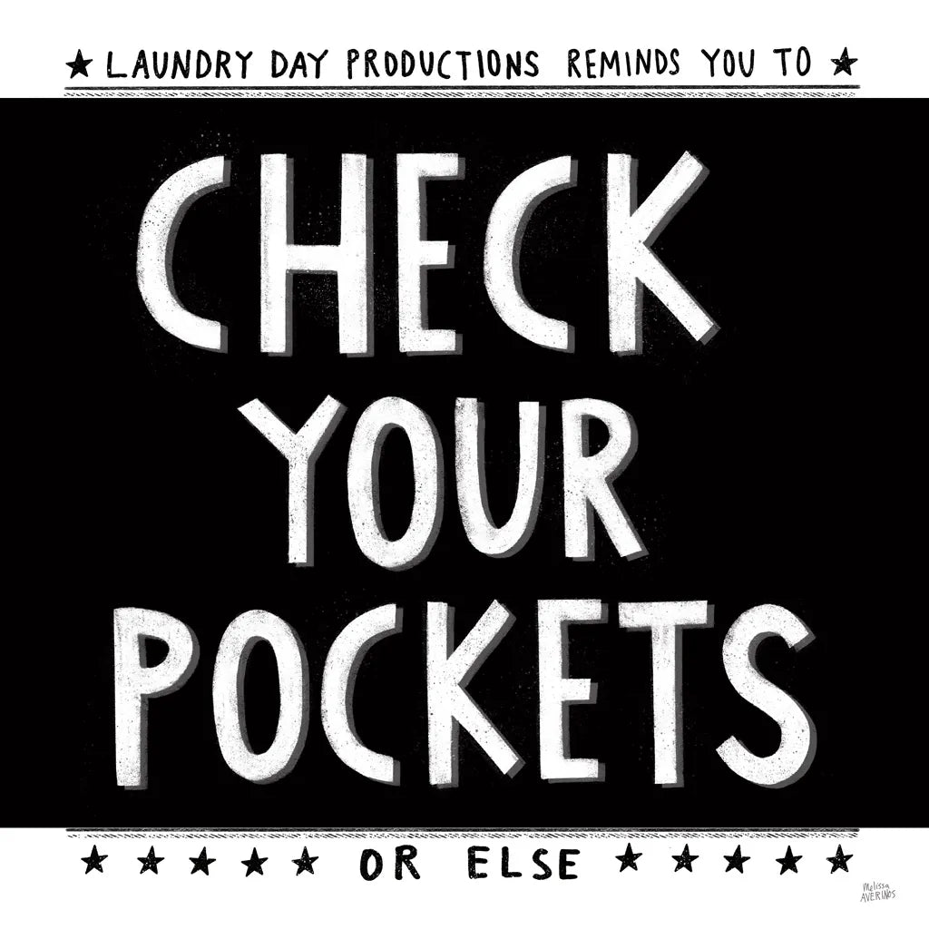 Check Your Pockets by Melissa Averinos. SKU 59465a. Archival Giclee Fine art print for wall decor.