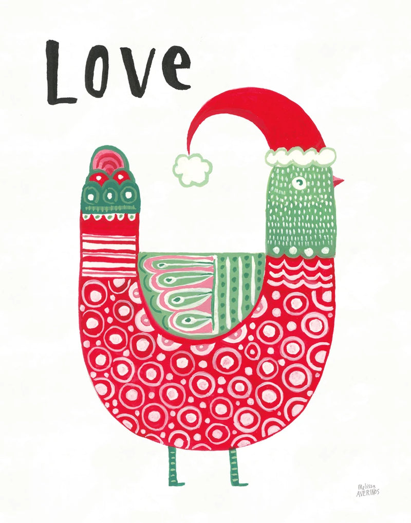 Christmas Tweets I by Melissa Averinos