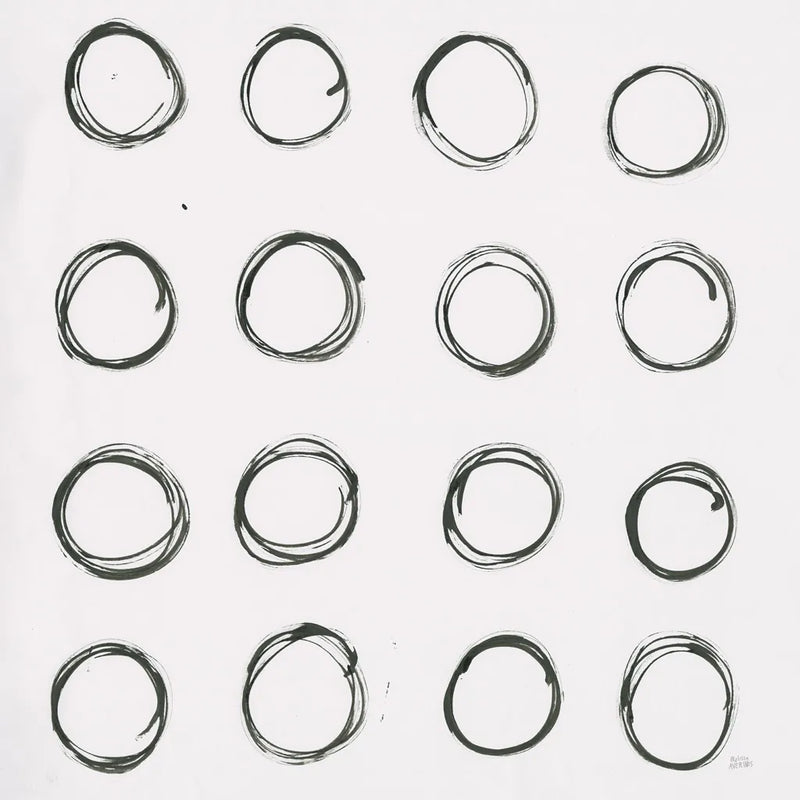 Circle Element 3 by Melissa Averinos. SKU 28960a. Archival Giclee Fine art print for wall decor.