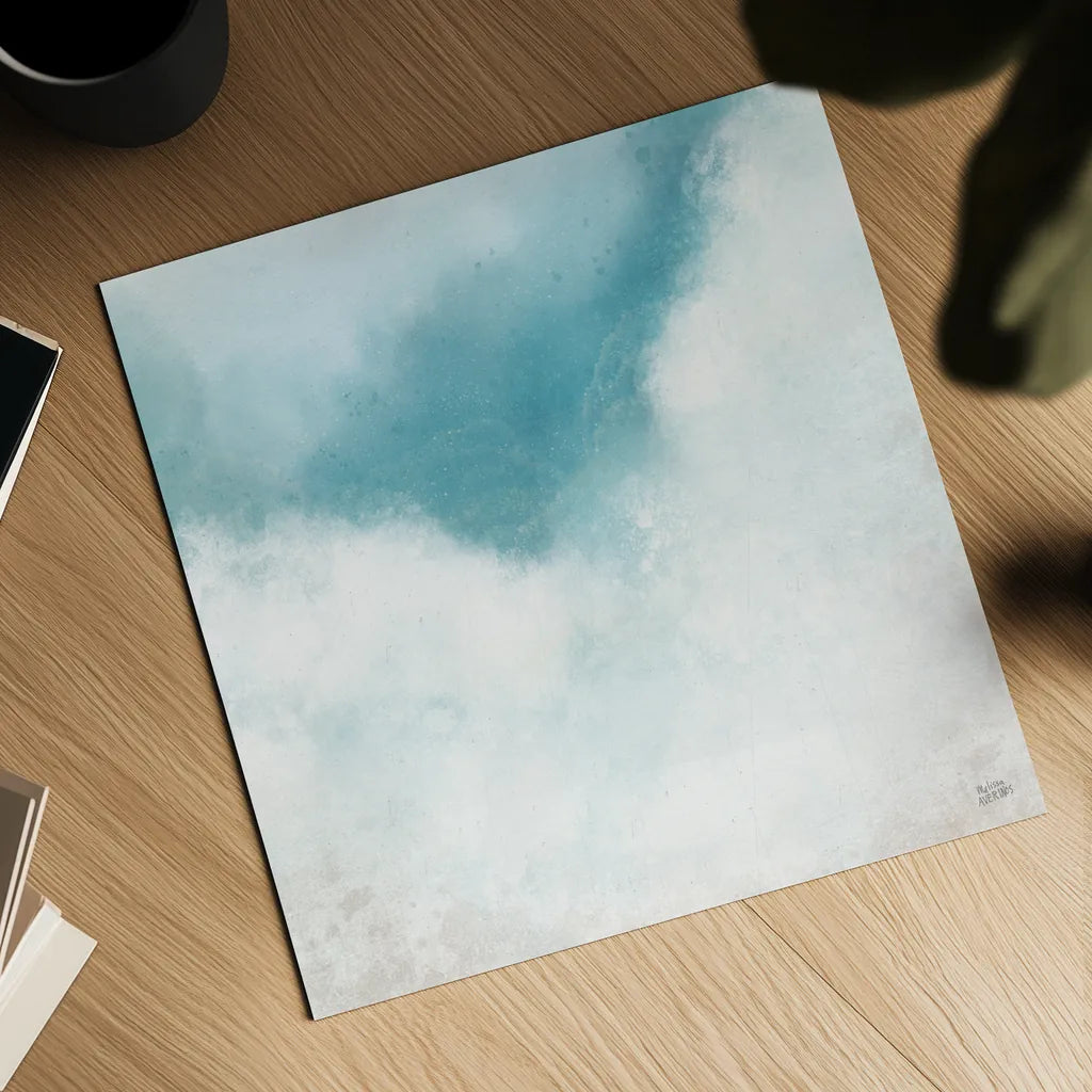 Cloudscape I by Melissa Averinos. Shown as a detailed flat fine art print, highlighting archival giclee quality. Available as an archival giclee rolled canvas, fine art paper, or poster print. SKU 59176a.
