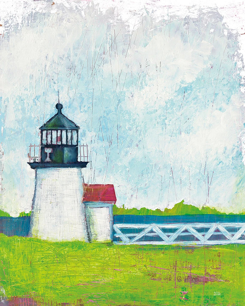 Cloudy Light I Green by Melissa Averinos