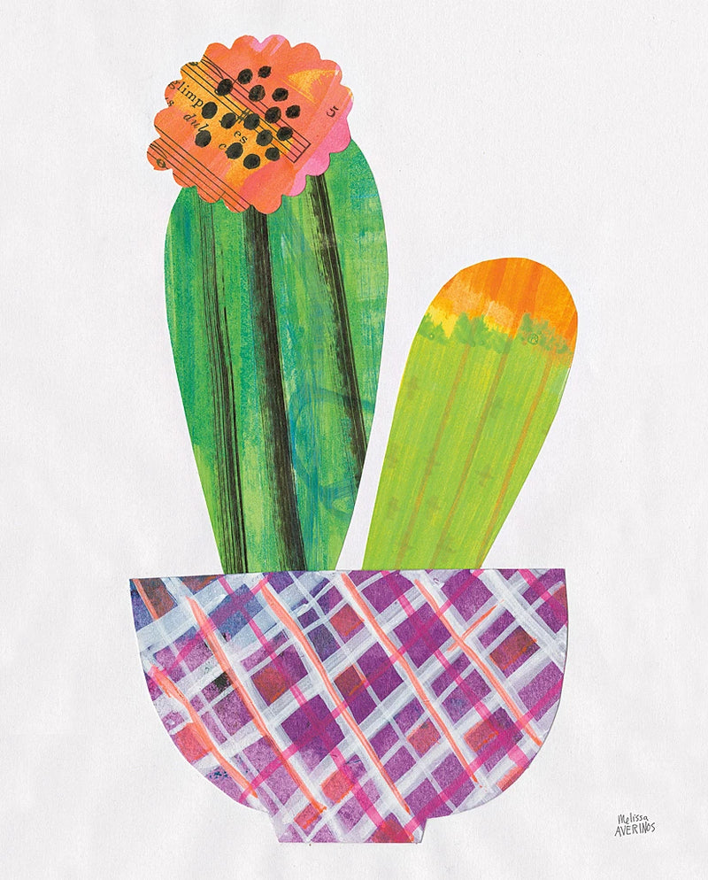 Collage Cactus II by Melissa Averinos