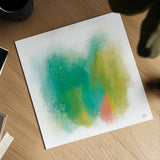 Color Full by Melissa Averinos. Shown as a detailed flat fine art print, highlighting archival giclee quality. Available as an archival giclee rolled canvas, fine art paper, or poster print. SKU 64435a.