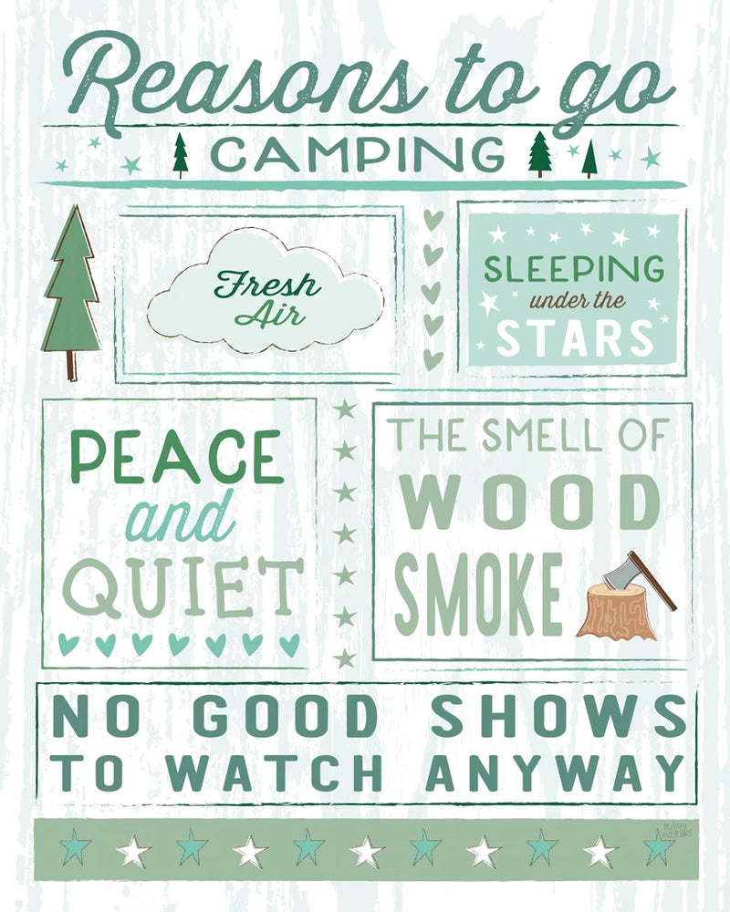 Comfy Camping II by Melissa Averinos