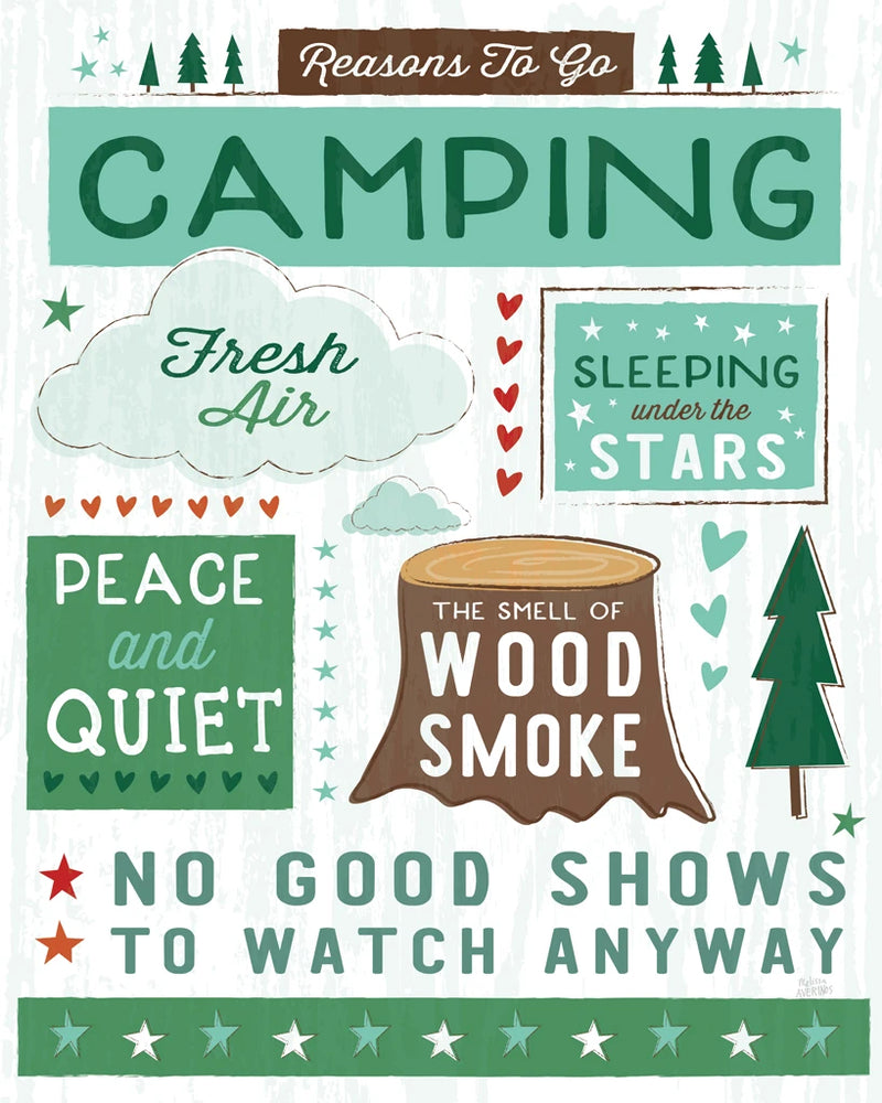 Comfy Camping XI by Melissa Averinos