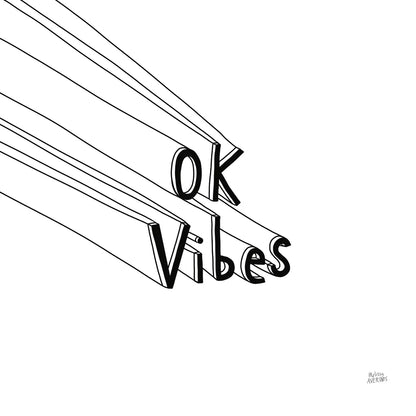 Cool Sayings I BW by Melissa Averinos. SKU 64387a. Archival Giclee Fine art print for wall decor.