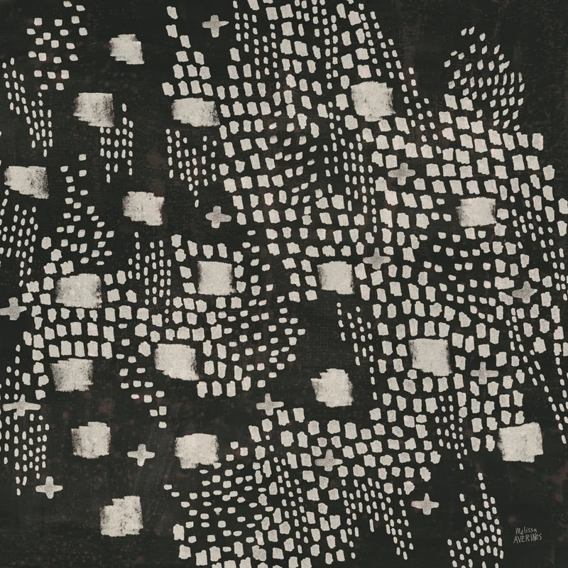 Dots and Blocks by Melissa Averinos. SKU 69864a. Archival Giclee Fine art print for wall decor.