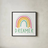 Dreamer by Melissa Averinos. Shown in a sleek black glass frame for a contemporary gallery look. Available as an archival giclee rolled canvas, fine art paper, or poster print. SKU 59980a.