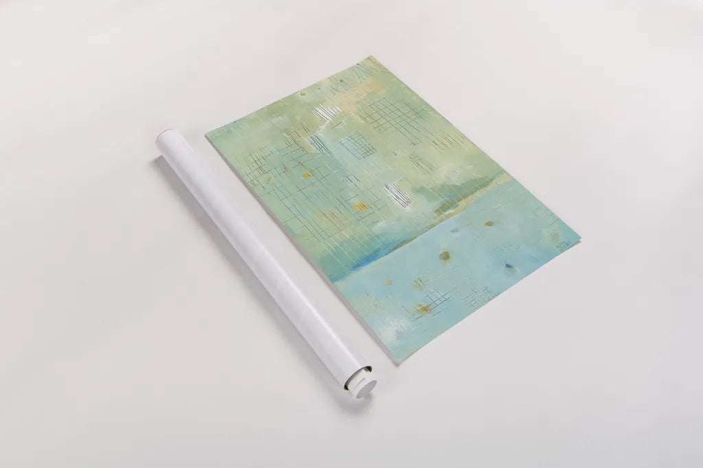 Dreaming of the Shore II Crop by Melissa Averinos. shown as a rolled paper print. Available as archival giclee rolled canvas, fine art paper, or poster print. SKU 30681h.