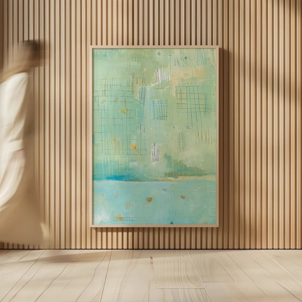 Dreaming of the Shore II Crop by Melissa Averinos. shown as over sized large wall art. Available as an archival giclee rolled canvas, fine art paper, or poster print. SKU 30681h.