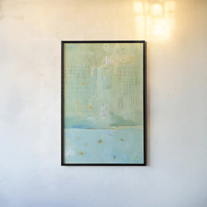 Dreaming of the Shore II Crop by Melissa Averinos. shown as a paper print in a black flame. Available as a archival giclee rolled canvas, fine art paper, or poster print. SKU 30681h.