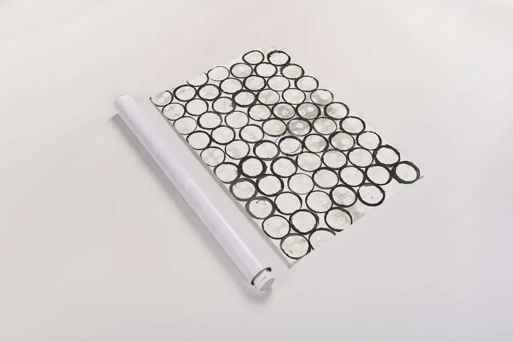 Eclipse I Neutral by Melissa Averinos. shown as a rolled paper print. Available as archival giclee rolled canvas, fine art paper, or poster print. SKU 29242i.