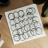 Eclipse II Neutral by Melissa Averinos. Shown as a detailed flat fine art print, highlighting archival giclee quality. Available as an archival giclee rolled canvas, fine art paper, or poster print. SKU 29240a.