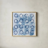 Eclipse III by Melissa Averinos. Shown in a natural wood glass frame for a timeless modern aesthetic. Available as an archival giclee rolled canvas, fine art paper, or poster print. SKU 29239a.