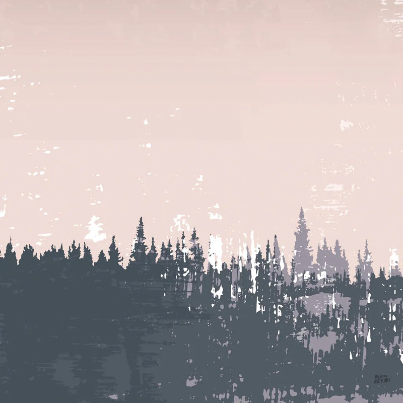 Evening Forest I by Melissa Averinos. SKU 57291a. Archival Giclee Fine art print for wall decor.