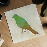 Flight Patterns Bird II by Melissa Averinos. Shown as a detailed flat fine art print, highlighting archival giclee quality. Available as an archival giclee rolled canvas, fine art paper, or poster print. SKU 25941a.