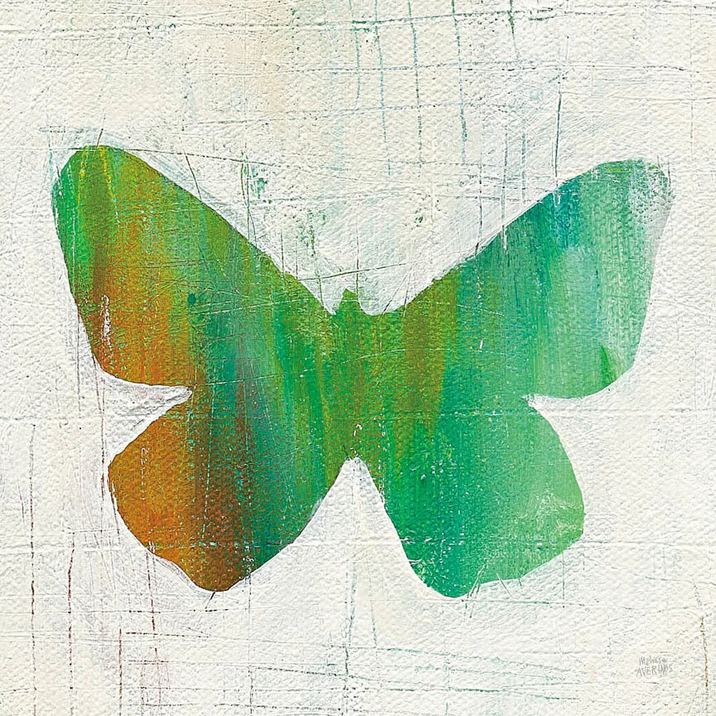 Flight Patterns Butterfly II by Melissa Averinos. SKU 25937a. Archival Giclee Fine art print for wall decor.